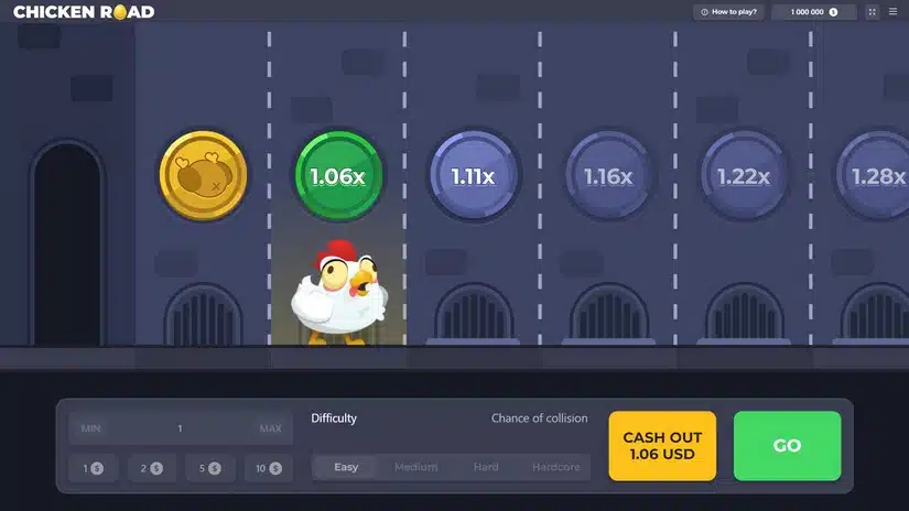 A Chicken Road játék demó verziója